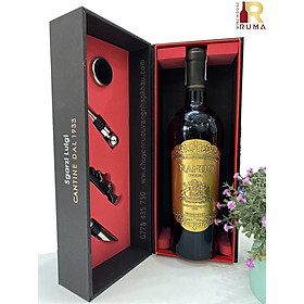 Mua  Quà tặng  hộp 1 chai rượu vang Chile Nando Reserva kèm bộ phụ kiện
