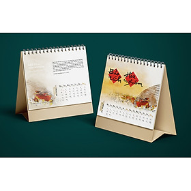 Bộ Lịch Thư Pháp Làng Mai 2024 - Câu Đối Tết