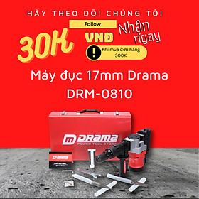 Mua Máy đục bê tông Drama DRM-0810 mũi đục 17mm