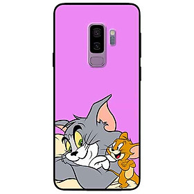 Ốp lưng in cho Samsung S9 Plus Mẫu Tom Jerry