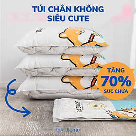 Mua Túi hút chân không đựng quần áo  chăn màn van chống thoát khí  tiết kiệm 70% không gian diện tích