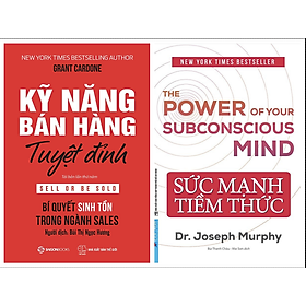 Combo 2 cuốn: Kỹ Năng Bán Hàng Tuyệt Đỉnh, Sức Mạnh Tiềm Thức