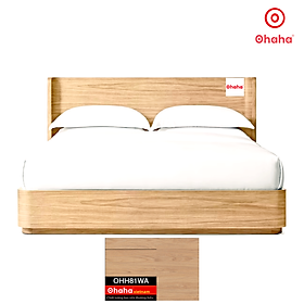 [Miễn phí lắp đặt & vận chuyển] Giường ngủ gỗ cao cấp hiện đại Ohaha - GC046