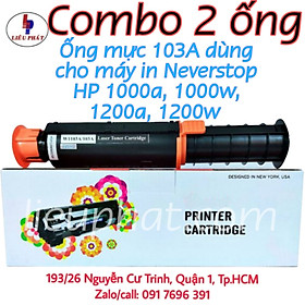 Mua Mực (2 ống103A) cho máy in HP Neverstop 1000W 1000A  MFP 200A 1200W - ống W1103A tương thích loại 1  chất lượng  mới 100%.