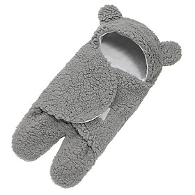 Chăn Quấn Ủ Kén Lông Cừu Baby Blanket Hình Thú Cao Cấp Cho Bé Yêu