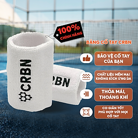 Băng Pickleball Chặn Mồ Hôi CRBN Cao Cấp - Set 2 Cái - Thấm Hút - Chất Liệu Co Giãn Mềm Mại - Thoải Mái & Bền Bỉ