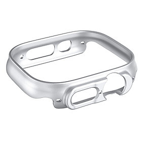 Mua Ốp Case PC chống va đập màu kim loại cho Apple Watch Ultra 1/2 49mm - Hàng Chính Hãng