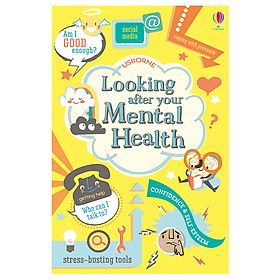 Hình ảnh Sách tiếng Anh - Usborne Looking after your Mental Health