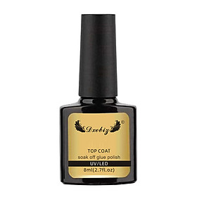 Nail Base Coat / Top Coat Glue Nail Polish UV LED Long Lasting Lacquer 8ml Transparent Soak Off Primer Nail Art Manicure