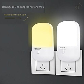 Mua Đèn ngủ LED 2 chế độ màu vàng ấm và trắng có công tắc đèn