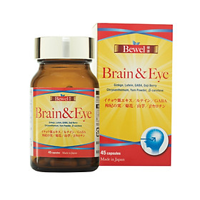 Thực phẩm chức năng giúp bổ não, sáng mắt BEWEL BRAIN & EYE