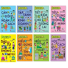 Combo 8 cuốn: hiểu về tài chính, vững bước tương lai
