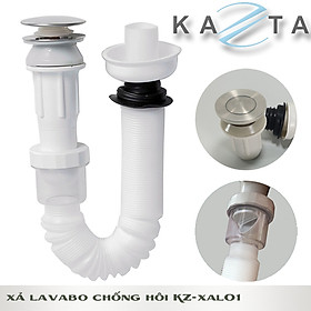 Mua Bộ xả lavabo chống hôi KAZTA KZ-XAL03 nút nhấn inox dây nhựa cao cấp