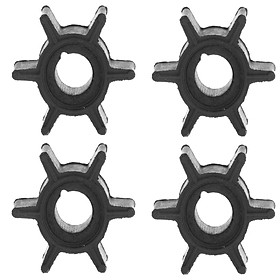 4x Water Pump Impeller for Tohatsu Outboard Motor 2HP 2.5HP 3.5HP