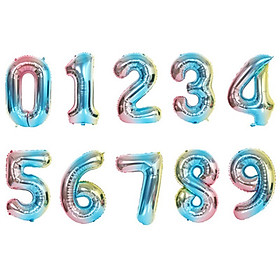 Wedding Marriage Decoration Balloons 32 Inch Large Digital Balloons Decoration