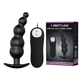 Trứng rung Massage hậu môn cao cấp hột me đen khúc Pretty Love Special Anal Stimulation - 12 chế độ- Giao hàng kín đáo