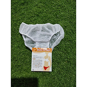 Quần Lót Giấy Cotton ,1 Túi 5 chiếc , Dùng 1 Lần , Đáy Quần 2 Lớp