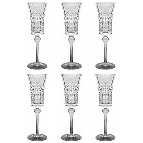 Mua BỘ 6 LY CHAMPAGNE PHA LÊ PHÁP CRISTAL D ARQUES LADY DIAMOND 150ML Hàng chính hãng