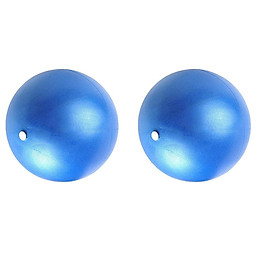 2pcs 25cm Soft Anti Burst Yoga Ball Exercise GYM  Pilates Fitness Balls Blue