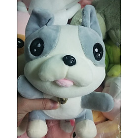 Gấu Bông Chó Corgi đeo chuông chó husky Gấu Bông cho Bé