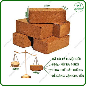 Mua Mụn Xơ Dừa Cao Cấp TH Garden - Xơ Dừa Nén Thay Thế Đất Trồng Cây Chuyên Dụng - Đất Nén Hữu Cơ Mụn Sơ Dừa Bánh Lớn Đã Xử Lý Dùng Trồng Rau  Trộn Đất Trồng Cây