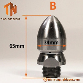 Mua Đầu thông máy thông cống áp lực nước phi 22mm