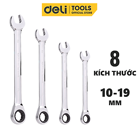 Mua Cờ Lê Vòng Miệng Tự Động Deli Cao Cấp - Kích thước 10-19mm - Chất Liệu Chống Mòn  Gỉ  Dễ Dàng Sử Dụng - DL34119