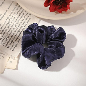 Dây buộc tóc Scrunchies Satin sang mịn HD45