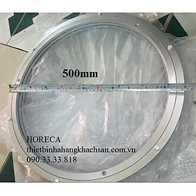 Mua vòng xoay nhôm 500mm  mâm xoay nhôm bàn ăn  phụ kiện mâm xoay bàn ăn vòng nhôm xoay  đế xoay nhôm