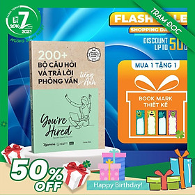 Trạm Đọc Official | Phao Tuyển Dụng : 200+ Bộ Câu Hỏi Và Trả Lời Phỏng Vấn Tiếng Anh