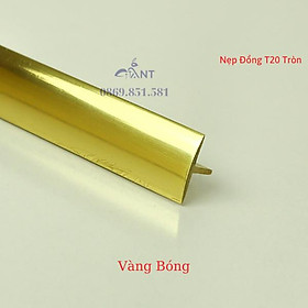 Mua Nẹp Đồng T20 Tròn đủ màu  Nẹp đồng chữ T  Nẹp đồng chống trơn  giá