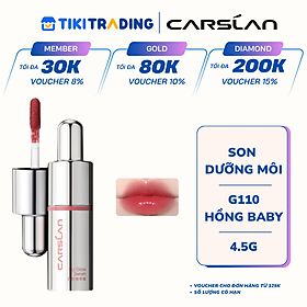 Son dưỡng môi Carslan dạng tint dưỡng ẩm giảm thâm môi mờ nếp nhăn môi 4.5g