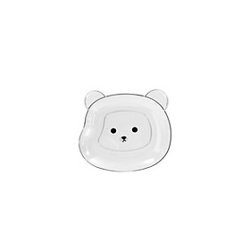 Mua Đĩa Nhựa Hình Gấu Đựng Thức Ăn Trang Trí Decor Bàn Ăn
