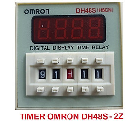 Timer DH48 SS - DH48 1Z - DH48 2Z loại xịn, đồng hồ hẹn giờ thiết bị, rơ le thời gian (đã gồm đế)