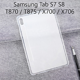 Case Ốp Lưng Chống Sốc Trong Cho Máy Tính Bảng Samsung Tab S7 S8 T870 T875