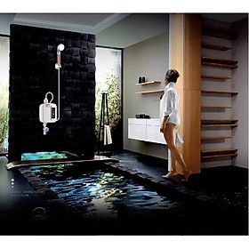 Mua Máy tắm nước nóng lạnh công suất cao 3500W NanoShower Kèm Vòi và Dây Nước - AsiaMart