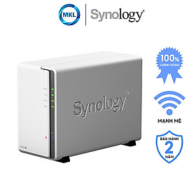 Combo Thiết bị lưu trữ NAS Synology DS220J kèm 2 Ổ cứng  NAS N300 8TB - Hàng chính hãng