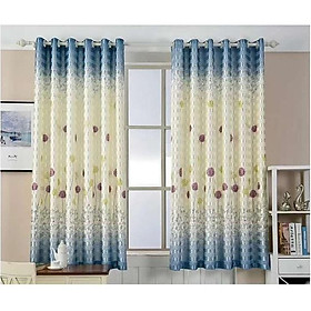 Mua Rèm vải treo cửa cao 2m hoa bồ công anh (kèm hình thật)