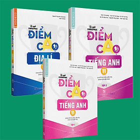 Combo Bí quyết chinh phục điểm cao Tiếng anh 11 (tập 1 + tập 2) + Địa lí 11