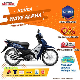 Xe máy Honda Wave Alpha 2024 Phiên bản Tiêu Chuẩn