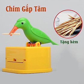 Mua Hộp đựng tăm   con chim gắp tăm thông minh dễ thương kèm tăm sử dụng trong nhà bếp   phòng ăn rất đẹp và tiện dụng