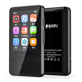 Mua Máy Nghe Nhạc MP3 Bluetooth 5.0 Màn Hình Cảm Ứng 2.4 Inch Có Loa Tích Hợp RUIZU M18 Bộ Nhớ Trong 16GB - Hàng Nhập Khẩu