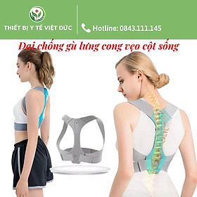 Hình ảnh Đai Chống Gù Lưng Cao Cấp - HỖ TRỢ CÁC VẤN ĐỀ VỀ CỘT SỐNG