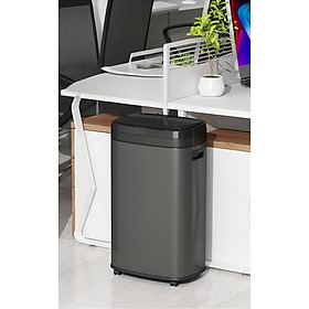 THÙNG RÁC TỰ ĐỘNG INOX MÀU Tutanium 90L