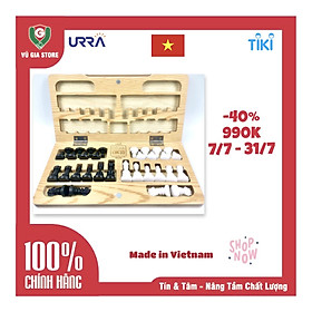 Bộ Cờ Vua Bàn Gấp Urra V-Square Chess 2021, Chất Liệu An Toàn, Độ Bền Cao - Hàng Chính Hãng