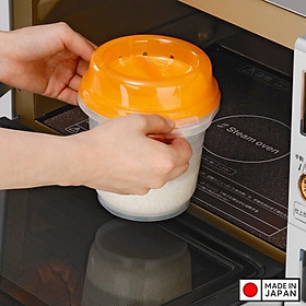 Mua Bộ hộp nấu cơm trong lò vi sóng 900ml hàng nội địa Nhật Bản - Made in Japan