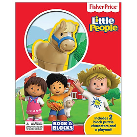 [Download Sách] Fisher Price Little People Book & Blocks