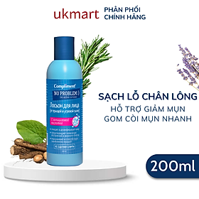 Toner Compliment No Problem Salicylic Acid Làm Sạch Da Kiềm Dầu Giảm Mụn 200ml