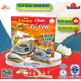 Cháo Yến Dinh Dưỡng Ensure Nest Tôm Thịt Bằm Ensure Nest - 65g gói