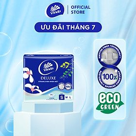 Khăn giấy rút cao cấp Vinda Deluxe 3 lớp 50 tờ size S (4 Gói)